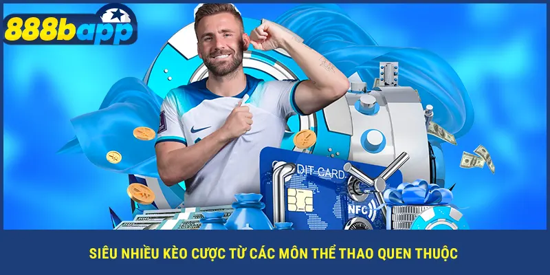 Siêu nhiều kèo cược từ các môn thể thao quen thuộc